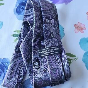 Purple Paisley Tie